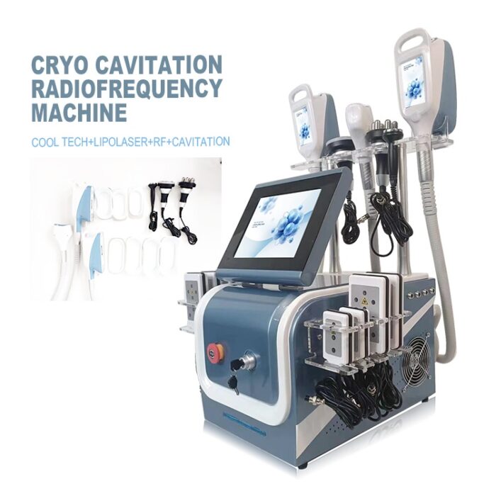 Cryo RF Skin Tighten Fat Removal Weight Loss Body Slimming Care Machine - Image 2